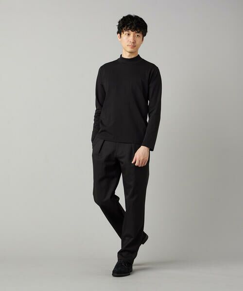 COMME CA MEN / コムサ・メン Tシャツ | 【吸水速乾】モックネック ロングスリーブ Tシャツ | 詳細7