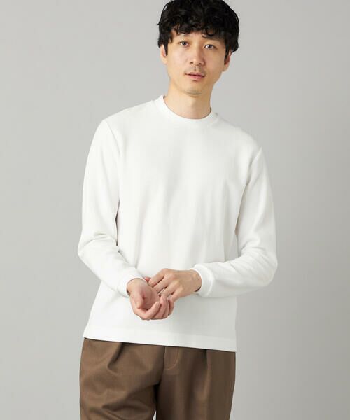 COMME CA MEN / コムサ・メン Tシャツ | ラッセル鹿の子ジャケット Tシャツ | 詳細4