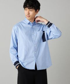 COMME CA MEN / コムサ・メン シャツ・ブラウス | リブカフス シャツ