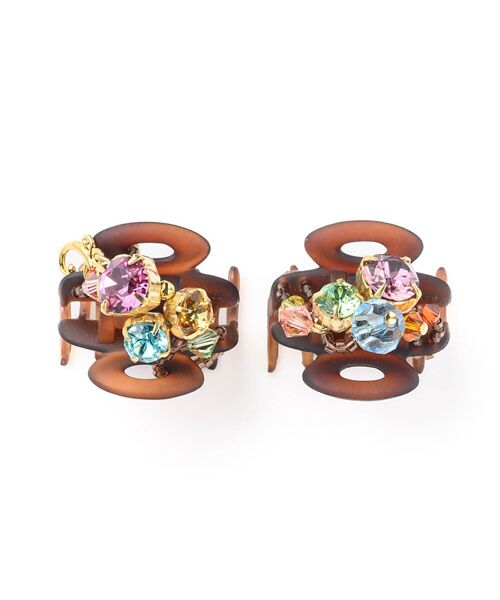 Complex Biz / コンプレックスビズ カチューシャ・カチューム・その他 | シャイニーストーン ホイップクリップ2個セット | 詳細1