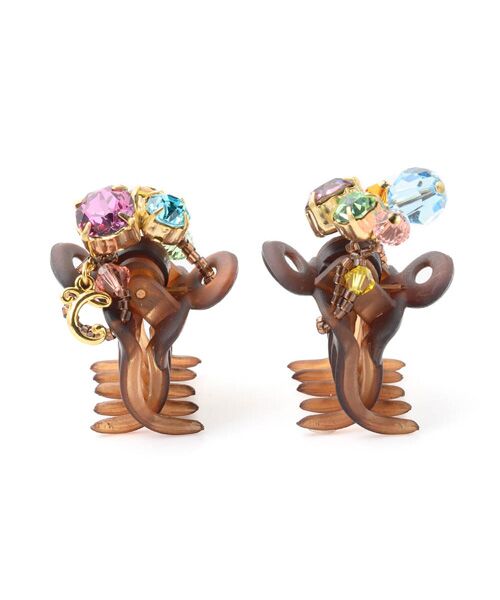 Complex Biz / コンプレックスビズ カチューシャ・カチューム・その他 | シャイニーストーン ホイップクリップ2個セット | 詳細2