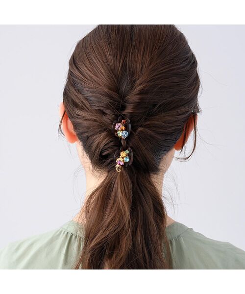 Complex Biz / コンプレックスビズ カチューシャ・カチューム・その他 | シャイニーストーン ホイップクリップ2個セット | 詳細5