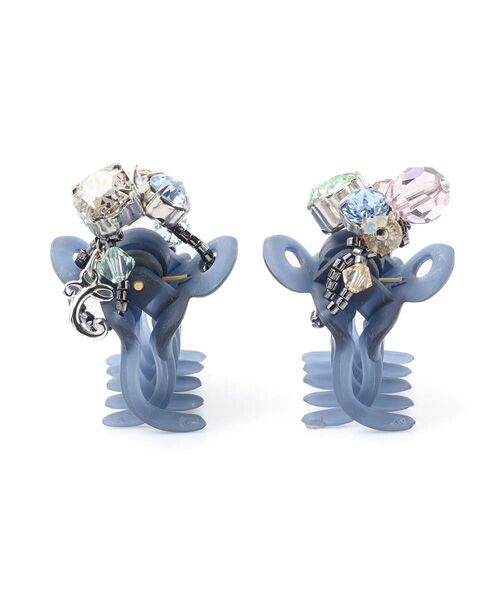 Complex Biz / コンプレックスビズ カチューシャ・カチューム・その他 | シャイニーストーン ホイップクリップ2個セット | 詳細7