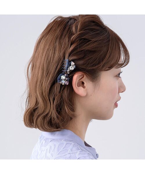 Complex Biz / コンプレックスビズ カチューシャ・カチューム・その他 | シャイニーストーン ホイップクリップ2個セット | 詳細10