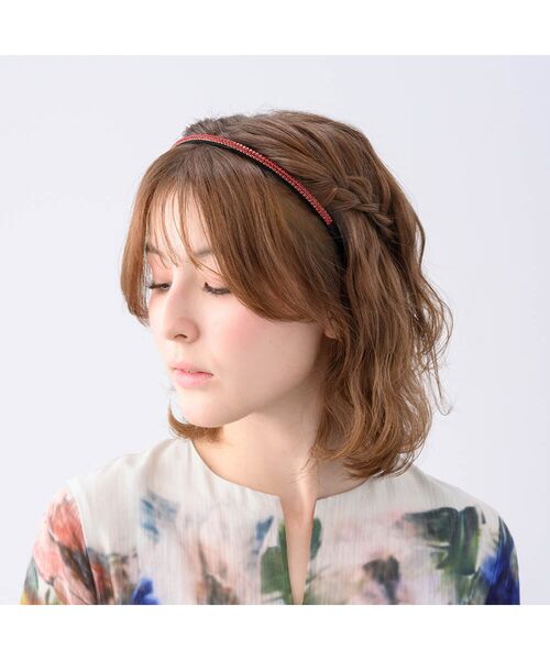 クリスタルメッシュ ヘアバンド （カチューシャ・カチューム