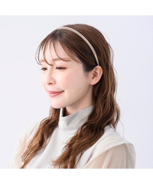 クリスタルメッシュ ヘアバンド （カチューシャ・カチューム