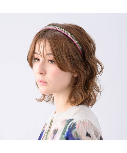 Complex Biz / コンプレックスビズ カチューシャ・カチューム・その他 | クリスタルメッシュ ヘアバンド | 詳細24