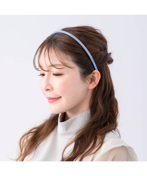 クリスタルメッシュ ヘアバンド （カチューシャ・カチューム