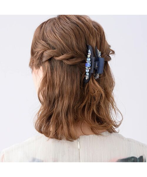 Complex Biz / コンプレックスビズ カチューシャ・カチューム・その他 | ラインドストーン バンスクリップ | 詳細18