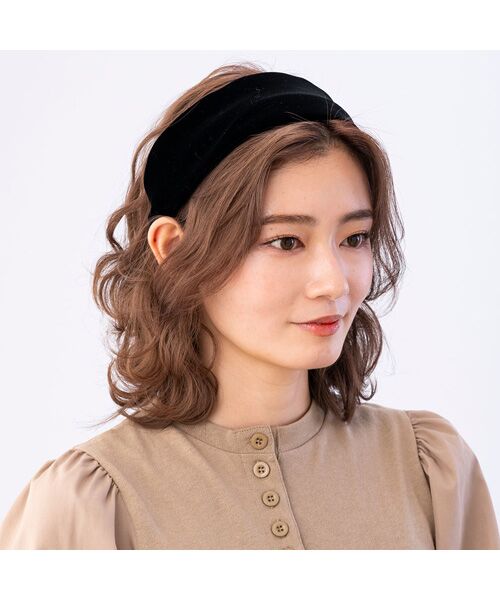 ベーシックベルベット フレキシフィットヘアバンド