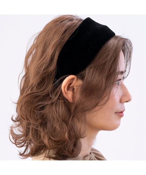 Complex Biz ヘアカチューシャ ダークブラウン 24h発送 - ヘアアクセサリー