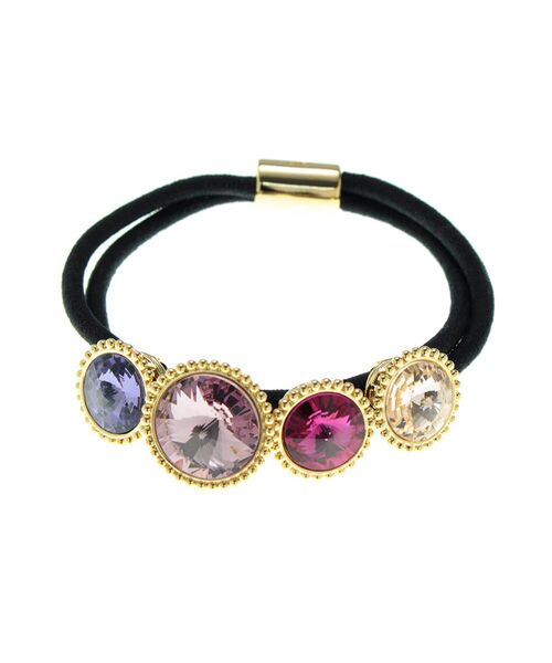 Complex Biz / コンプレックスビズ ヘアゴム・シュシュ | レディアリーストーン ポニー（パープル）