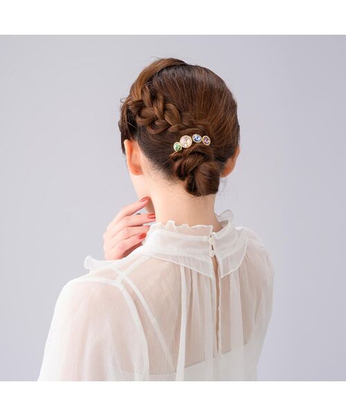 Complex Biz / コンプレックスビズ ヘアゴム・シュシュ | レディアリーストーン ポニー | 詳細21