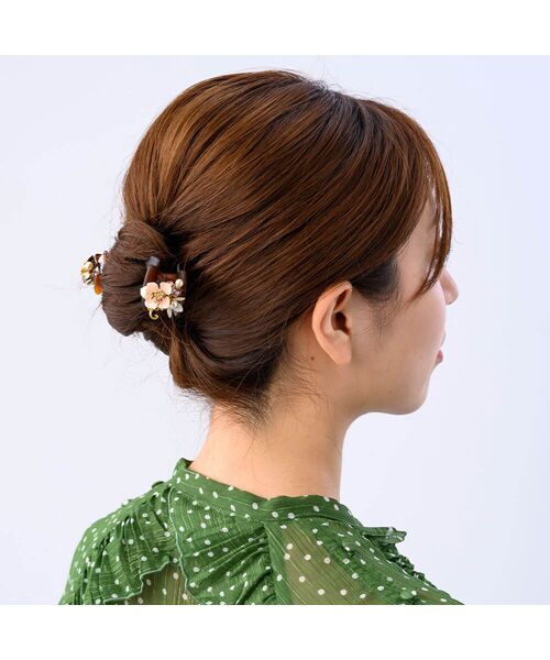 コンプレックスビズ デザートクリップ中+バレッタ - ヘアアクセサリー