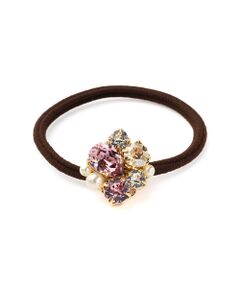 Complex Biz / コンプレックスビズ ヘアゴム・シュシュ | 【Web限定】コレクテッドパール ポニー