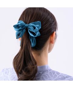 Complex Bizカチューシャ(ネイビー・プリーツデザイン) SALE30%OFF シャインシェイプリー フレキシフィットヘアバンド