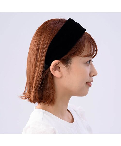 ベーシックベルベット フレキシフィットヘアバンド （カチューシャ