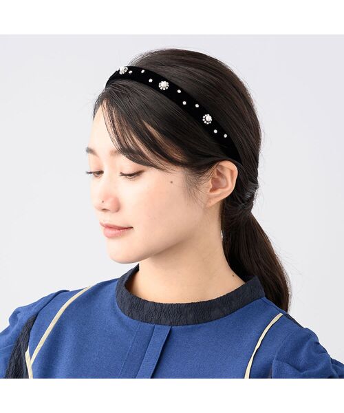 Complex Biz / コンプレックスビズ カチューシャ・カチューム・その他 | 【Web限定】ブリリアントパール フレキシフィットヘアバンド | 詳細5