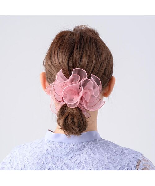 Complex Biz / コンプレックスビズ ヘアゴム・シュシュ | レイヤードフリル シュシュ | 詳細4