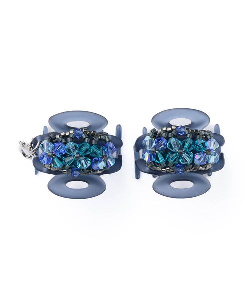 Complex Biz / コンプレックスビズ カチューシャ・カチューム・その他 | フローラルアイス ホイップクリップ2個セット | 詳細1