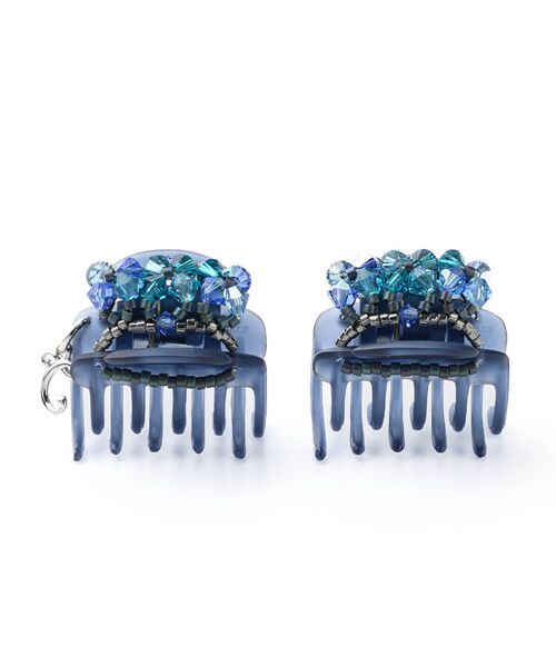 Complex Biz / コンプレックスビズ カチューシャ・カチューム・その他 | フローラルアイス ホイップクリップ2個セット | 詳細3