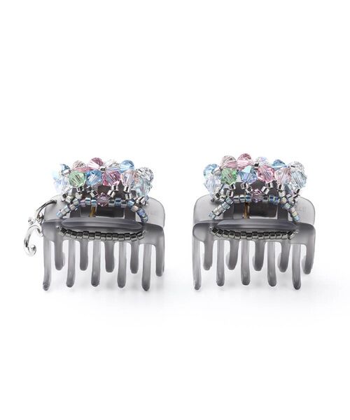 Complex Biz / コンプレックスビズ カチューシャ・カチューム・その他 | フローラルアイス ホイップクリップ2個セット | 詳細10