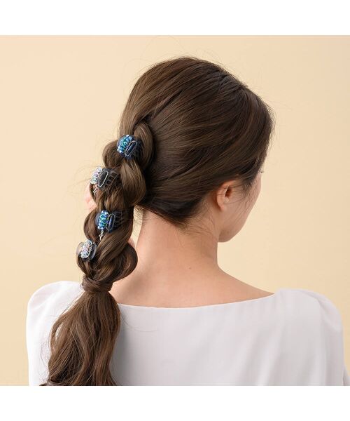 Complex Biz / コンプレックスビズ カチューシャ・カチューム・その他 | フローラルアイス ホイップクリップ2個セット | 詳細12