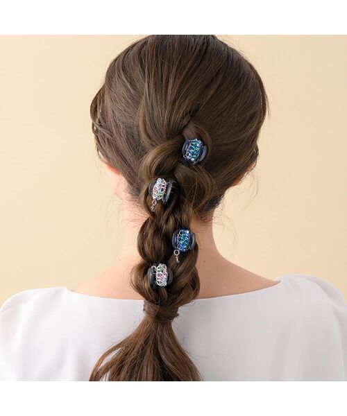 Complex Biz / コンプレックスビズ カチューシャ・カチューム・その他 | フローラルアイス ホイップクリップ2個セット | 詳細13