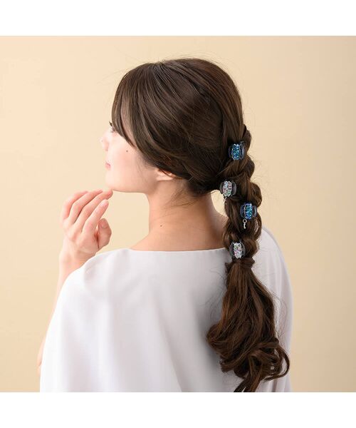 Complex Biz / コンプレックスビズ カチューシャ・カチューム・その他 | フローラルアイス ホイップクリップ2個セット | 詳細14