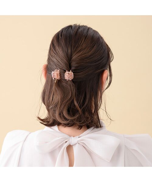 Complex Biz / コンプレックスビズ カチューシャ・カチューム・その他 | フローラルアイス ホイップクリップ2個セット | 詳細19