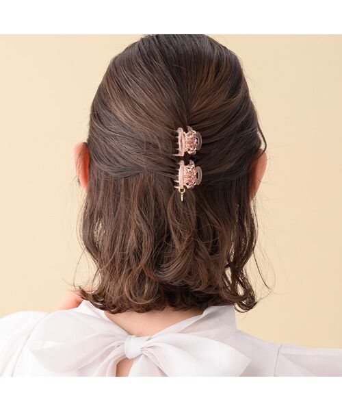 Complex Biz / コンプレックスビズ カチューシャ・カチューム・その他 | フローラルアイス ホイップクリップ2個セット | 詳細20