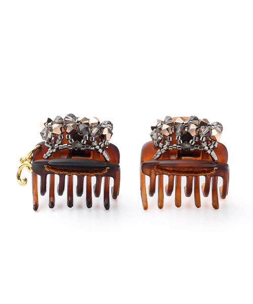 Complex Biz / コンプレックスビズ カチューシャ・カチューム・その他 | フローラルアイス ホイップクリップ2個セット | 詳細24