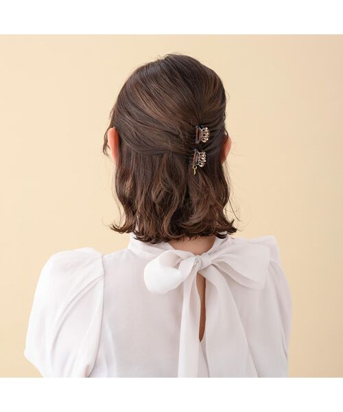 Complex Biz / コンプレックスビズ カチューシャ・カチューム・その他 | フローラルアイス ホイップクリップ2個セット | 詳細28