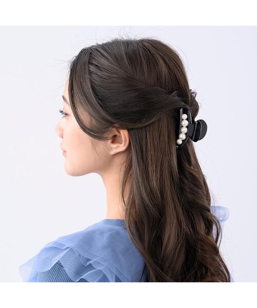 Complex Biz / コンプレックスビズ カチューシャ・カチューム・その他 | プレイシェルパール バンスクリップ | 詳細5