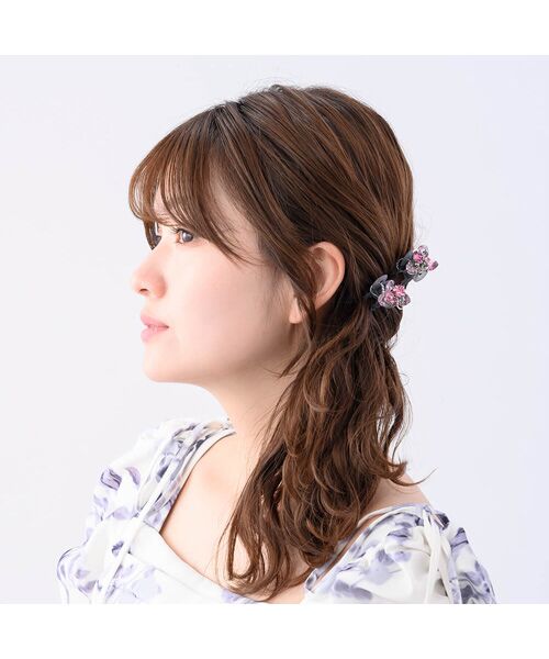 Complex Biz / コンプレックスビズ カチューシャ・カチューム・その他 | フラワーシンフォニー ホイップクリップ2個セット | 詳細4