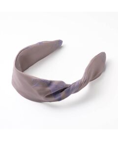 【美品】acca ヴェルベット ヘッドバンド　ブラウン ヴェルベット ヘッドバンド | ACCA