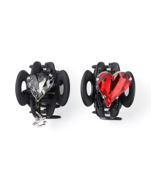 Complex Biz / コンプレックスビズ カチューシャ・カチューム・その他 | 【販路限定】ツインハート ホイップクリップ2個セット | 詳細1