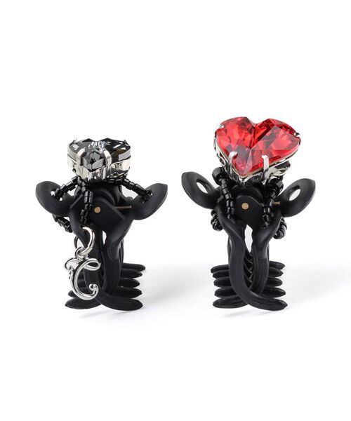 Complex Biz / コンプレックスビズ カチューシャ・カチューム・その他 | 【販路限定】ツインハート ホイップクリップ2個セット | 詳細2