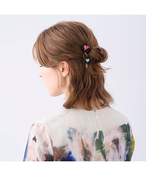 Complex Biz / コンプレックスビズ カチューシャ・カチューム・その他 | 【販路限定】ツインハート ホイップクリップ2個セット | 詳細7