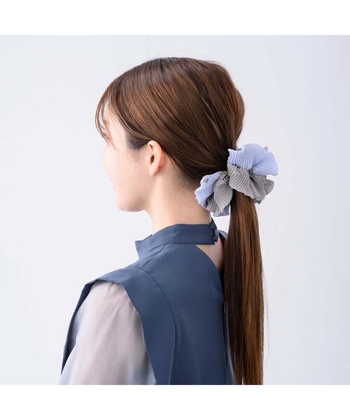 Complex Biz / コンプレックスビズ ヘアゴム・シュシュ | クラシカルプリーツ シュシュ | 詳細12