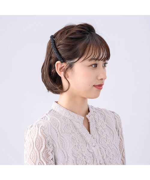 Complex Biz / コンプレックスビズ カチューシャ・カチューム・その他 | ラフィネ ロングスリムバレッタ | 詳細1