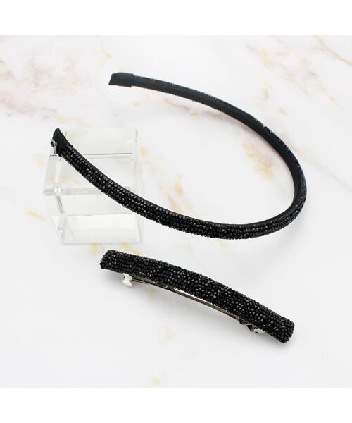 Complex Biz / コンプレックスビズ カチューシャ・カチューム・その他 | ラフィネ ロングスリムバレッタ | 詳細3