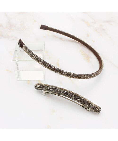 Complex Biz / コンプレックスビズ カチューシャ・カチューム・その他 | ラフィネ ロングスリムバレッタ | 詳細6