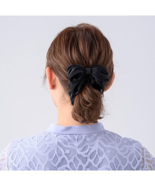 Complex Biz / コンプレックスビズ カチューシャ・カチューム・その他 | クリスタルメッシュヘム バナナクリップ | 詳細7