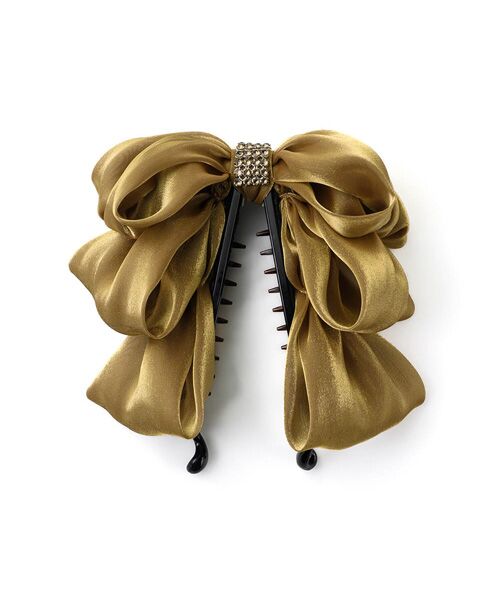 Complex Biz / コンプレックスビズ カチューシャ・カチューム・その他 | クリスタルメッシュヘム バナナクリップ | 詳細14