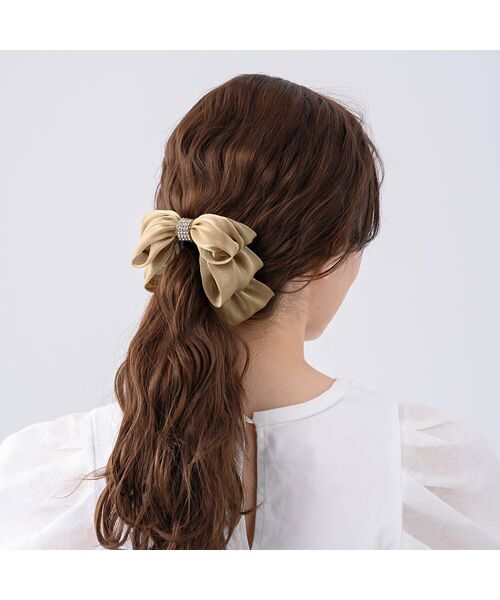 Complex Biz / コンプレックスビズ カチューシャ・カチューム・その他 | クリスタルメッシュヘム バナナクリップ | 詳細15