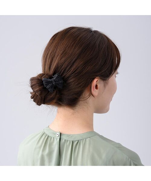 Complex Biz / コンプレックスビズ カチューシャ・カチューム・その他 | クリスタルメッシュヘム デザートクリップ 中 | 詳細5