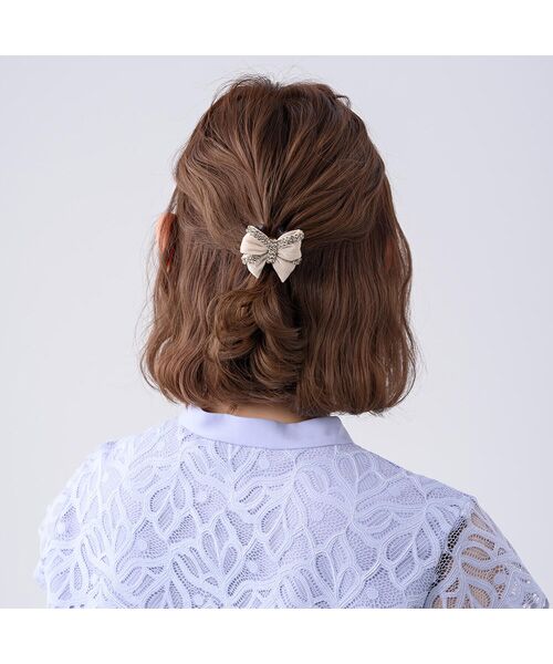 Complex Biz / コンプレックスビズ カチューシャ・カチューム・その他 | クリスタルメッシュヘム デザートクリップ 中 | 詳細12