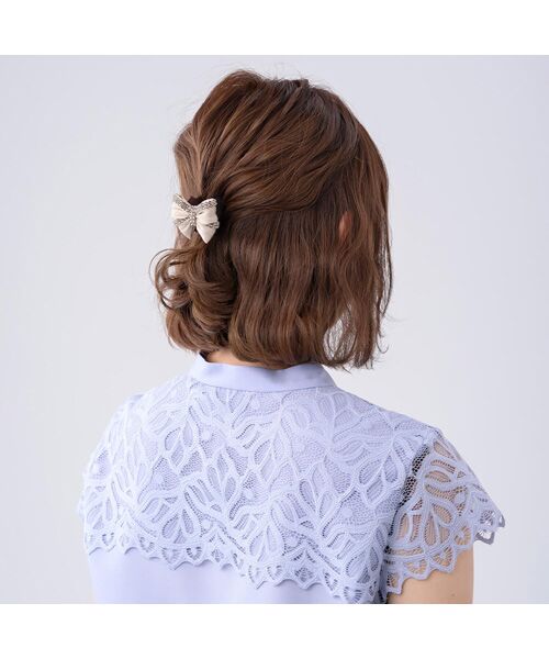 Complex Biz / コンプレックスビズ カチューシャ・カチューム・その他 | クリスタルメッシュヘム デザートクリップ 中 | 詳細14