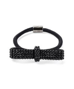 お値下げ！新品！　Complex Biz ヘアクリップ クリア/ブラック シャイニーストーン ホイップクリップ2個セット(ブラック